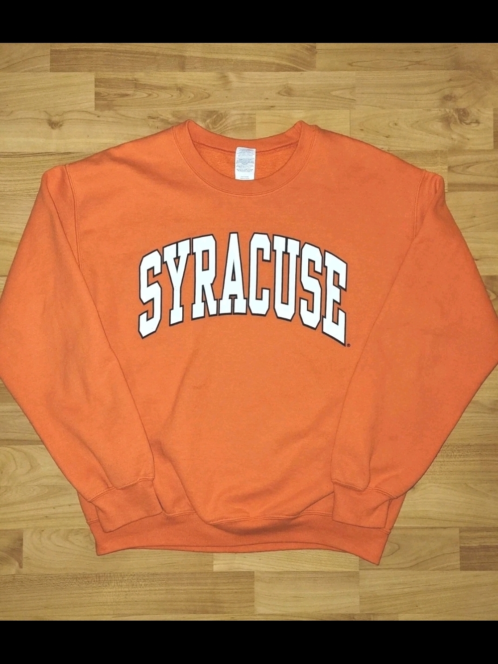Syracuse Orange Medium NCAA College Crewneck Sweatshirt Longsleeve